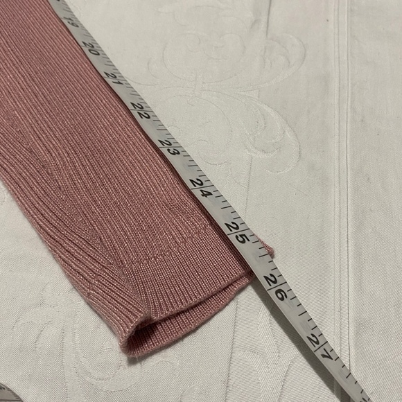 Verve Ami Long Sleeve Open Front Cardigan Sweater Medium Career Teacher Preppy - Picture 9 of 10